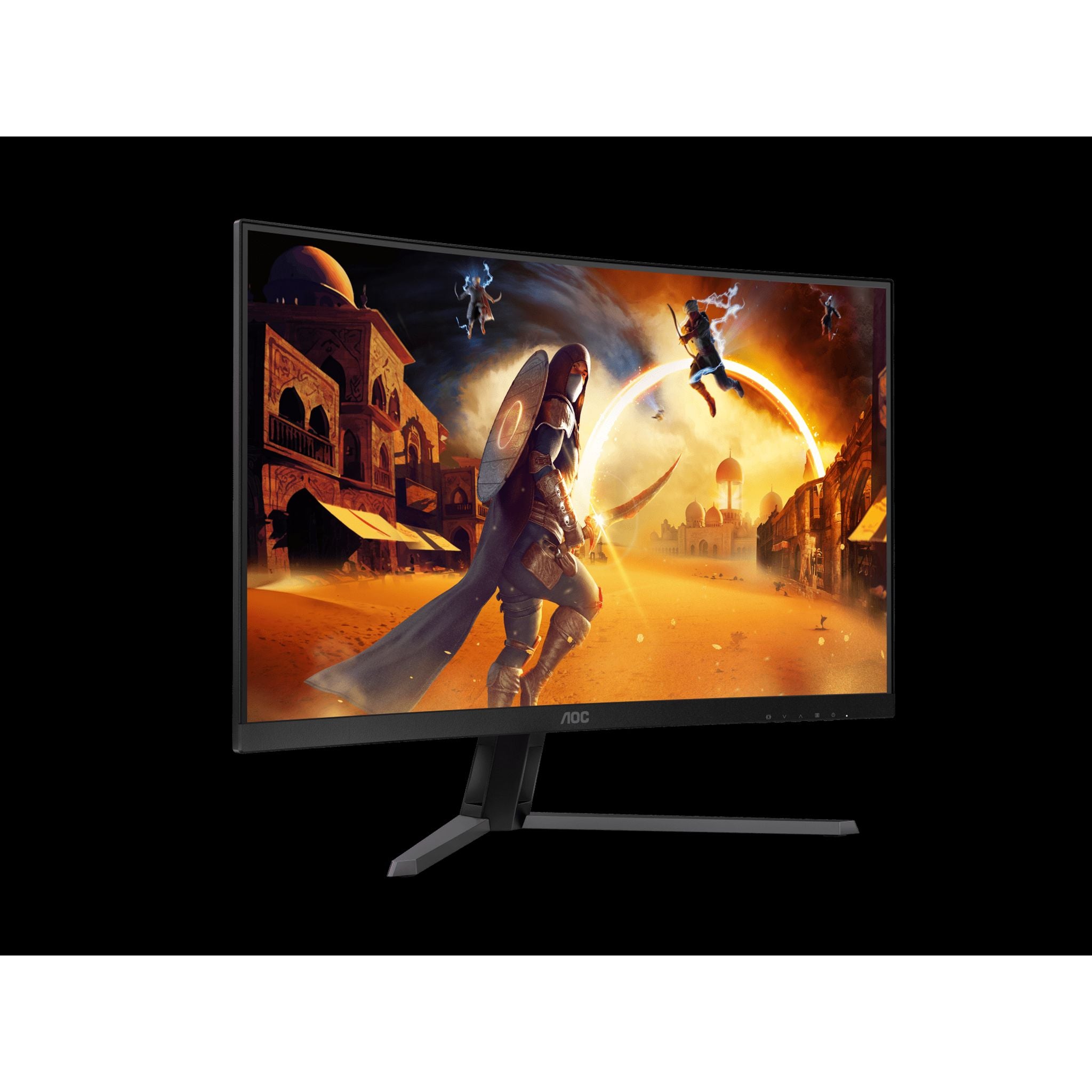 AOC CQ32G4E 31.5" QHD Curved 180Hz VA 0.5ms MPRT Monitor DP HDMI tl:af26592