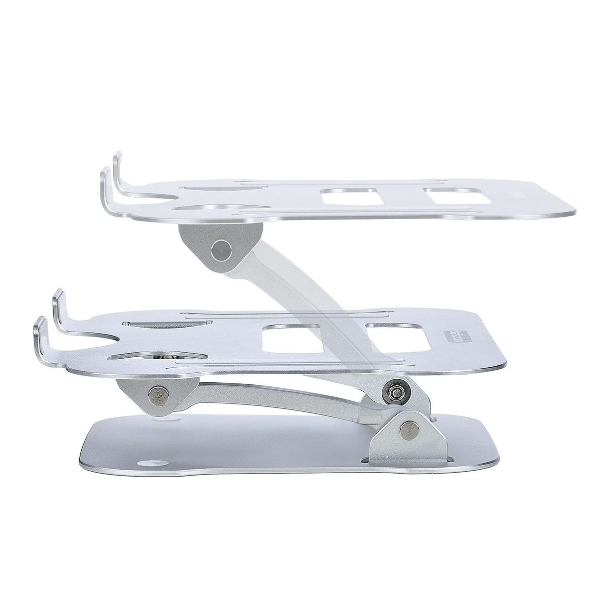 StarTech.com Foldable Aluminum Laptop Stand Silver Up to 22lb
