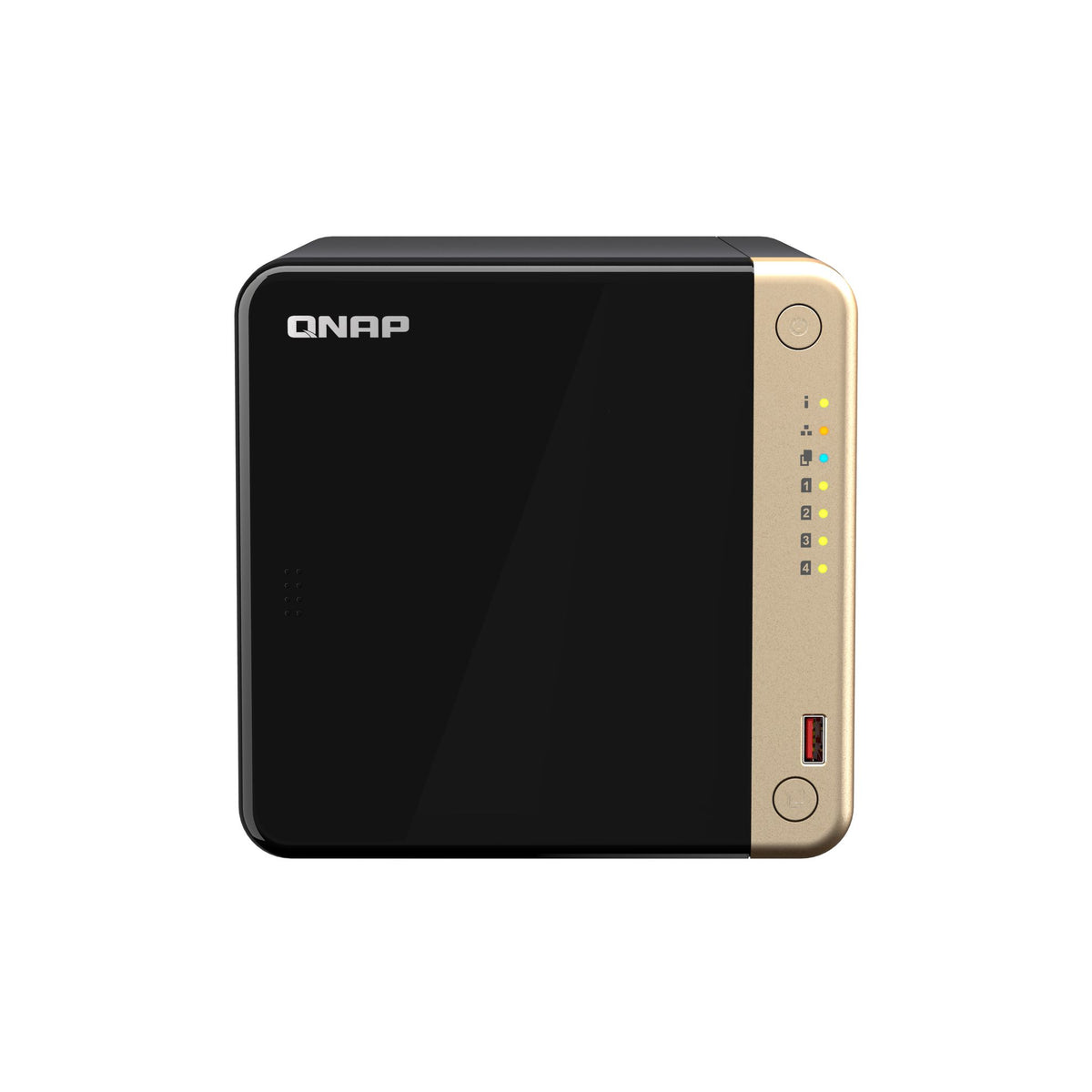 QNAP TS-464-8G 4 Bay NAS Celeron N5095 8GB DDR4 2x M.2 2280 2x 2.5GbE HDMI tl:435bcf52