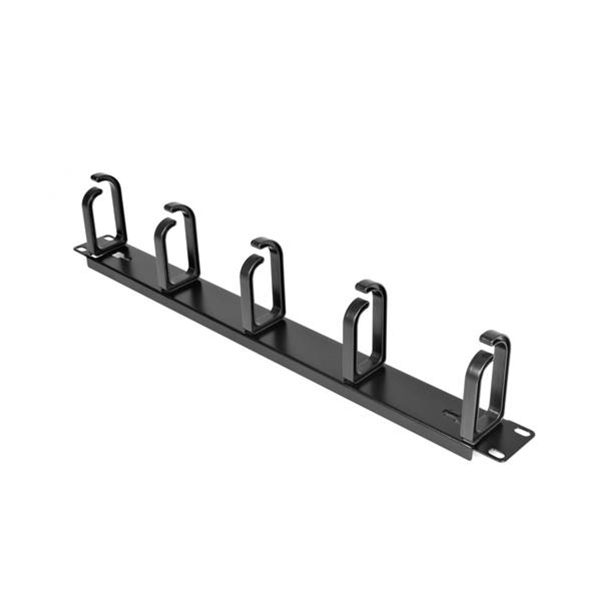 StarTech.com 19" Server Rack Cable Management Panel 1U Metal Horizontal Vertical