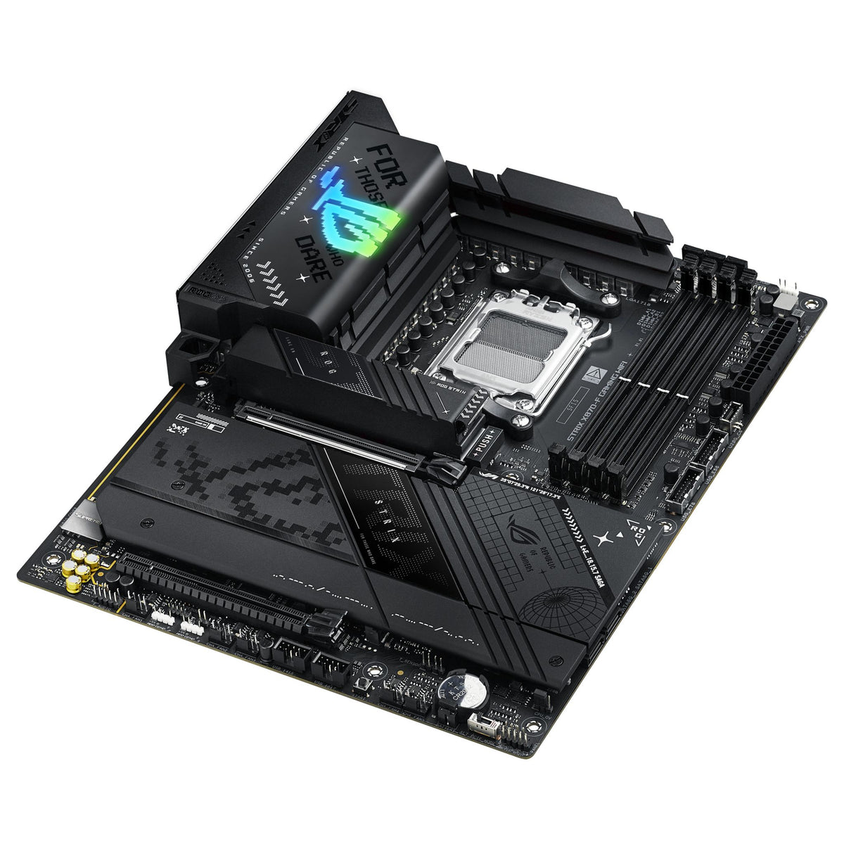 ASUS ROG STRIX X870-F GAMING WIFI AM5 ATX Motherboard DDR5 192GB 4x M.2 Wi-Fi 7 tl:50c11bdb