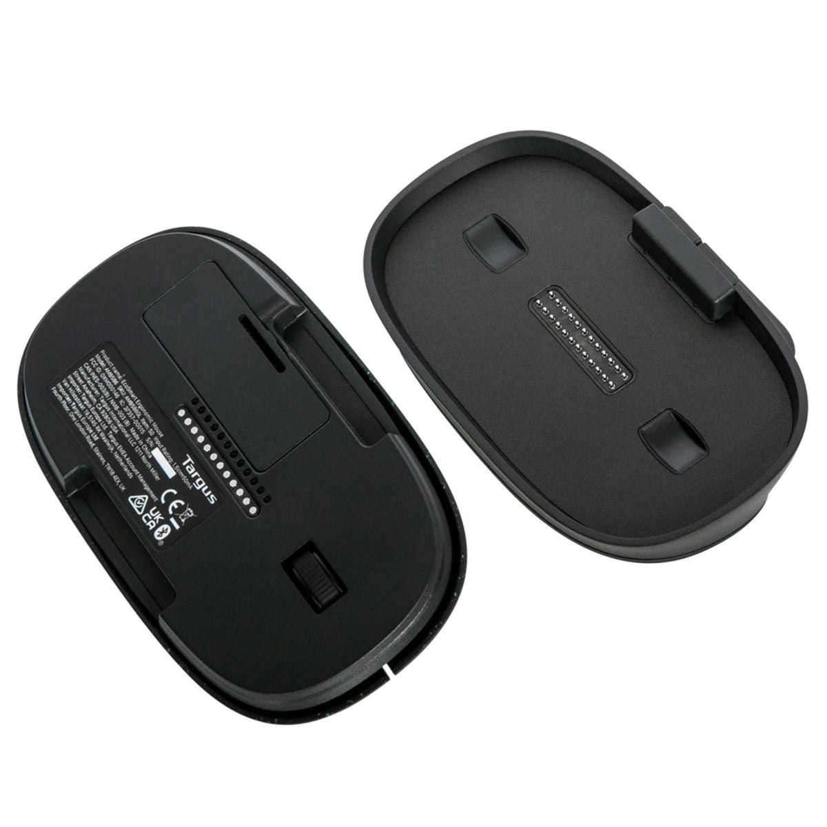 Targus ErgoFlip AMB586GL Full-size 6-Button Bluetooth Mouse 4000 DPI Black