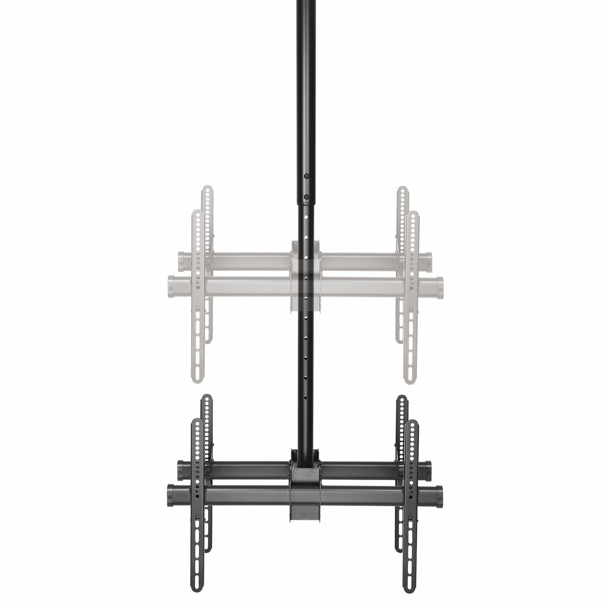 StarTech.com Dual TV Ceiling Mount 32-75" Back-to-Back Telescopic Pole