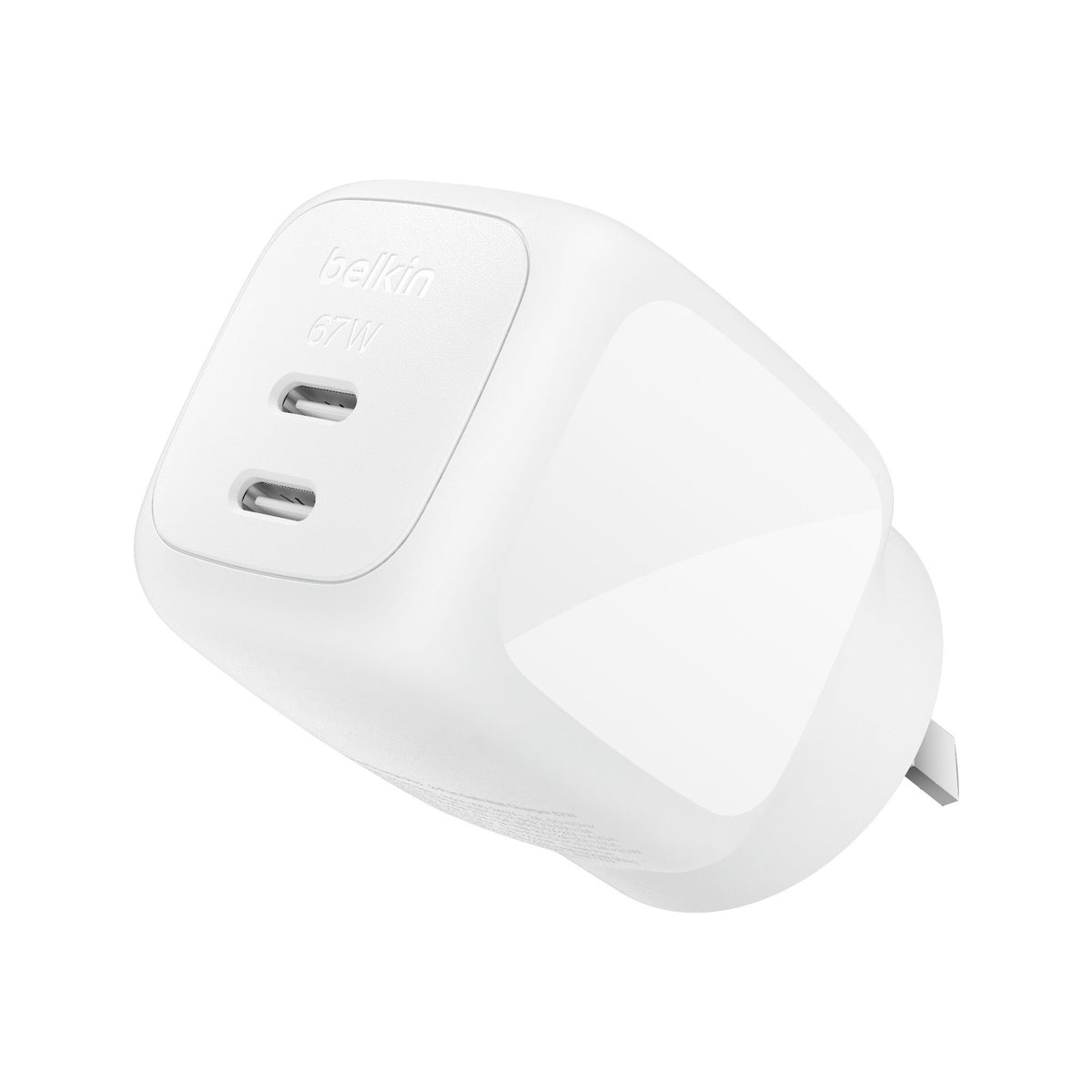 Belkin BoostCharge Pro 67W Dual USB-C Adapter