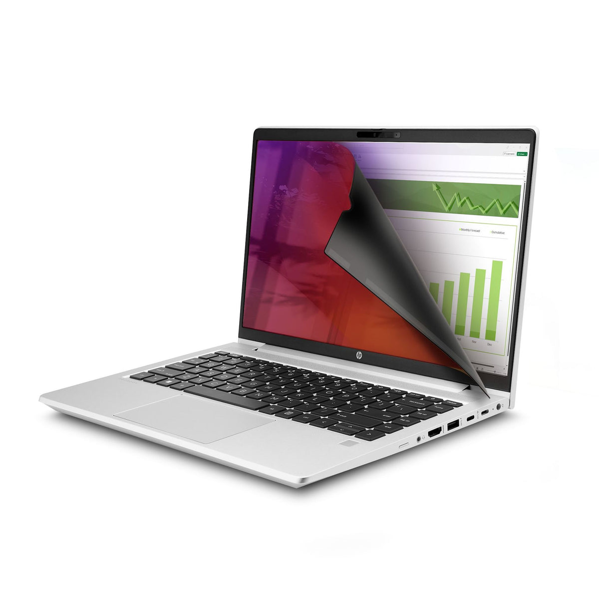 StarTech.com 14" 16:9 Gold Gloss Laptop Privacy Screen +/-30° View Angle