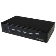 StarTech.com SV431DPU3A2 4-Port DisplayPort KVM Switch with Audio and USB 3.0
