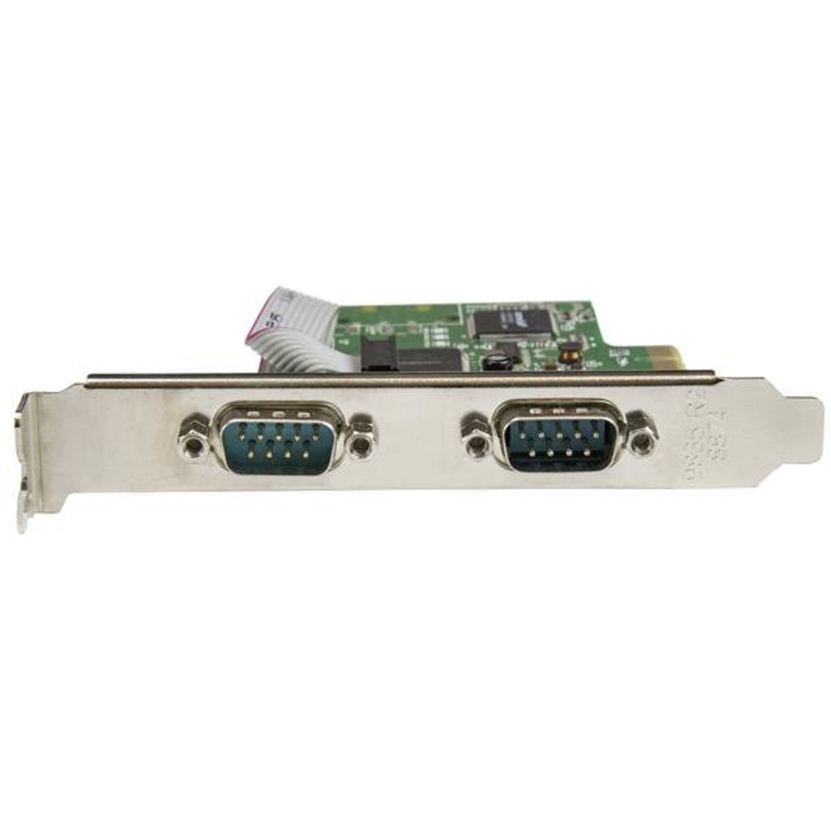 StarTech.com Serial Adapter PCI Express x1 2 Port Low-profile