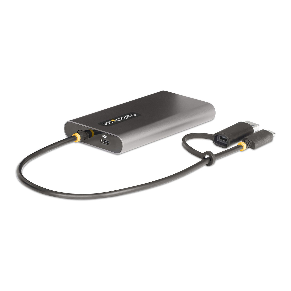 StarTech.com USB-C to Dual-HDMI Adapter 4K 60Hz 100W PD 1ft Cable