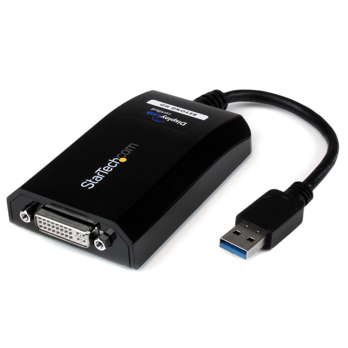 StarTech.com USB 3.0 to DVI External Video Adapter 2048x1152 Black