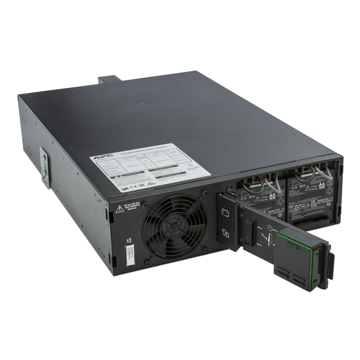APC Smart-UPS On-Line 5kVA 3U Rackmount 230V 6x C13+4x C19 IEC Outlets Network