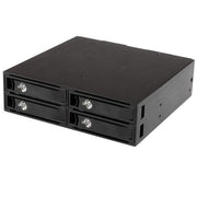 StarTech.com Drive Enclosure for 5.25" SATA/600 Serial Attached SCSI (SAS)