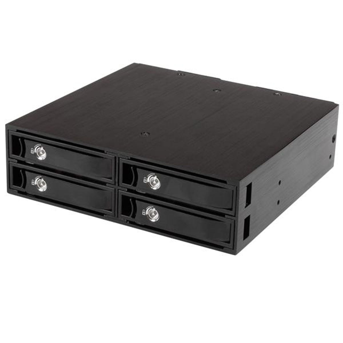 StarTech.com Drive Enclosure for 5.25" SATA/600 Serial Attached SCSI (SAS)