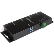 StarTech 4-Port Industrial USB 3.0 Hub 5Gbps Mountable Rugged