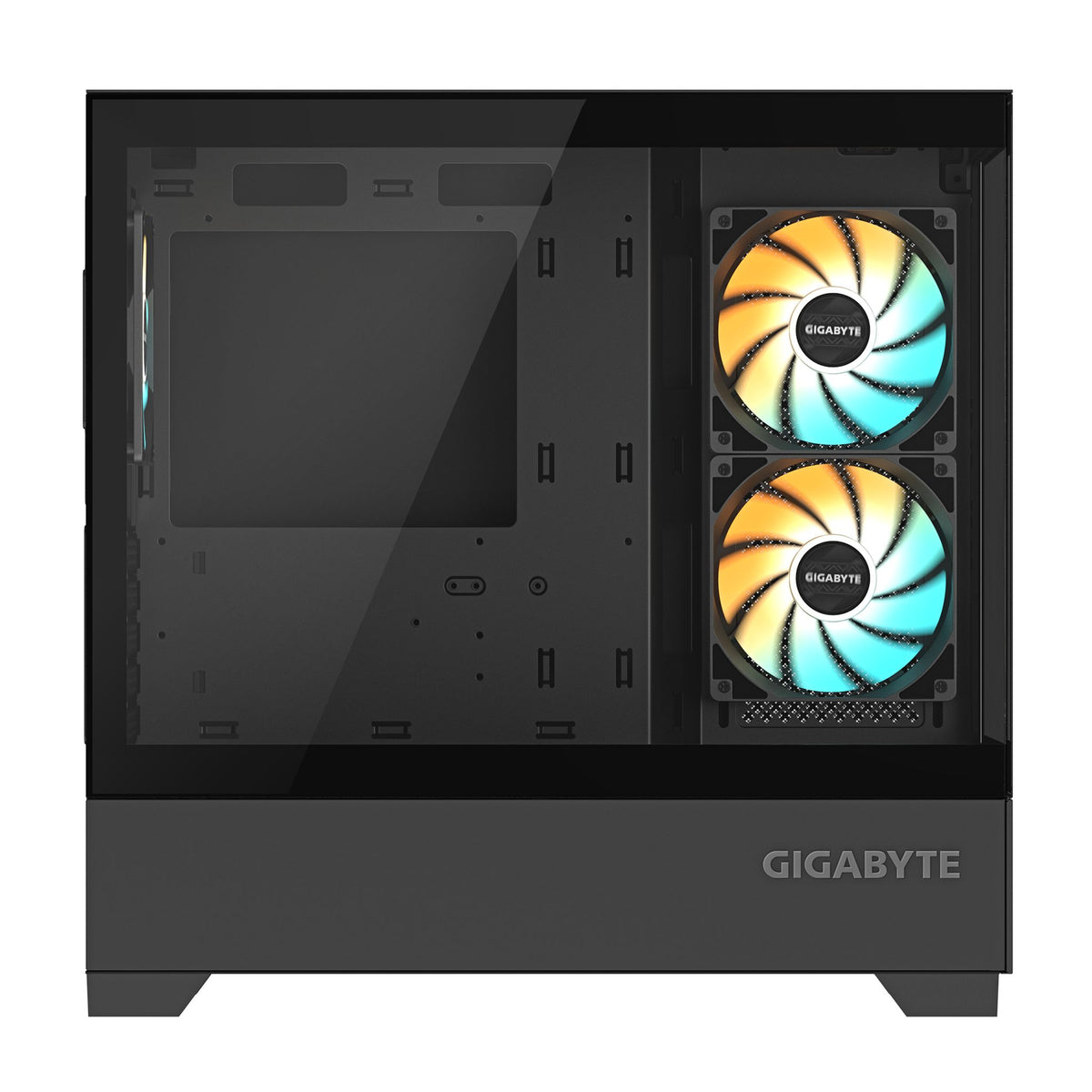 Gigabyte C201 PANORAMIC Mid Tower Case Black mini-ITX m-ATX 5 Slots USB 3.0 x2 tl:f61d4432