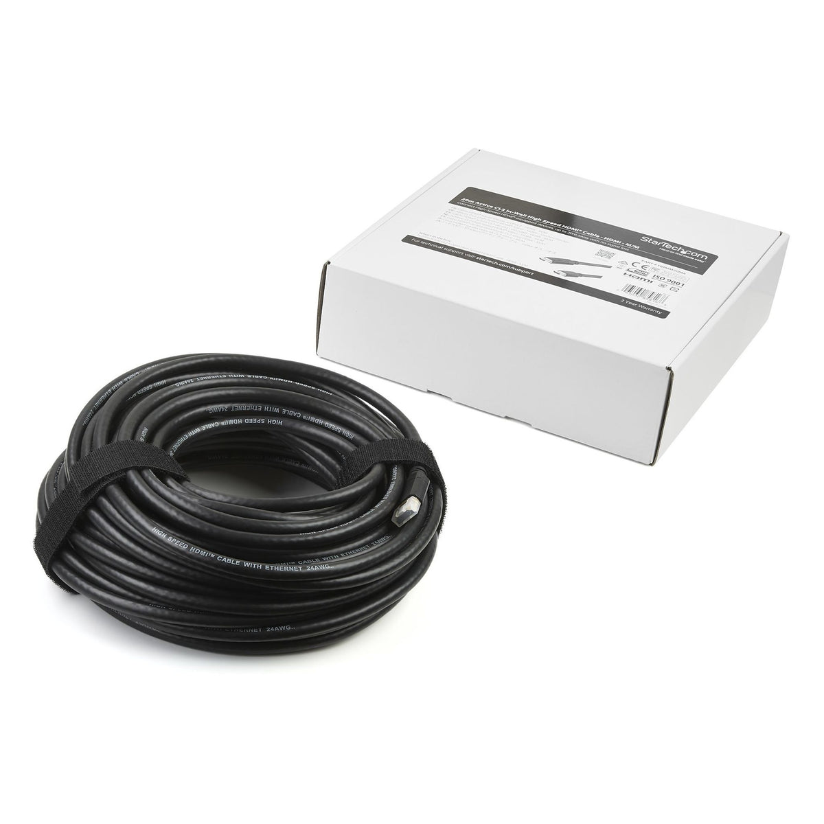 StarTech 20m Active HDMI Cable 4K 30Hz CL2 Rated Black