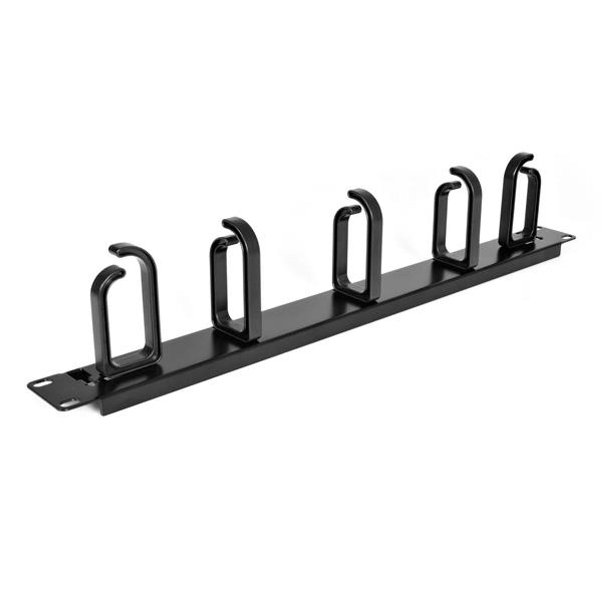 StarTech.com 19" Server Rack Cable Management Panel 1U Metal Horizontal Vertical