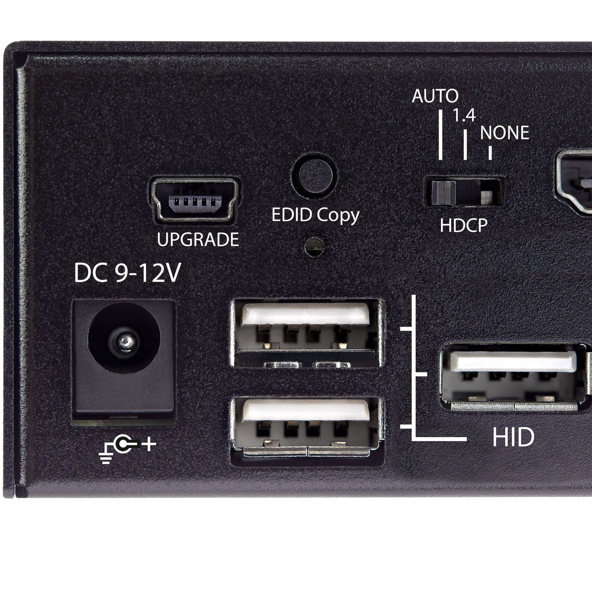 StarTech.com KVM Switchbox 2 Comp 1 User 9 USB 3 HDMI TAA Desktop
