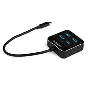 StarTech 4-Port USB-C Hub 4x USB-A 10Gbps USB 3.2 Bus-Powered UASP Support