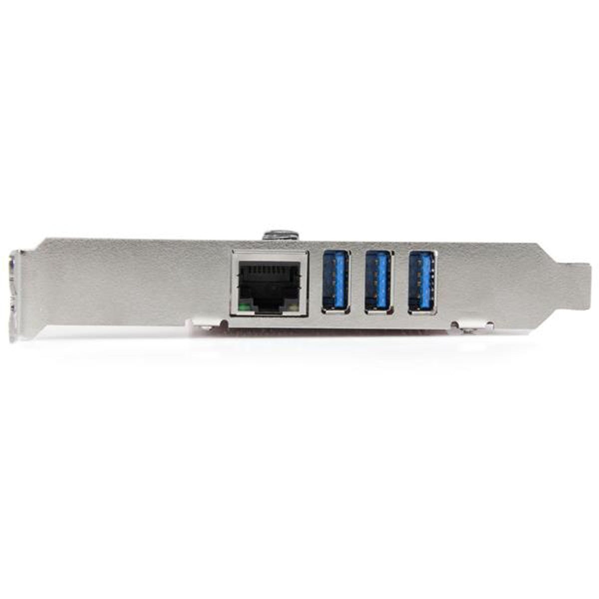 StarTech.com USB Adapter PCI Express x2 3x USB 3.0 1x RJ-45