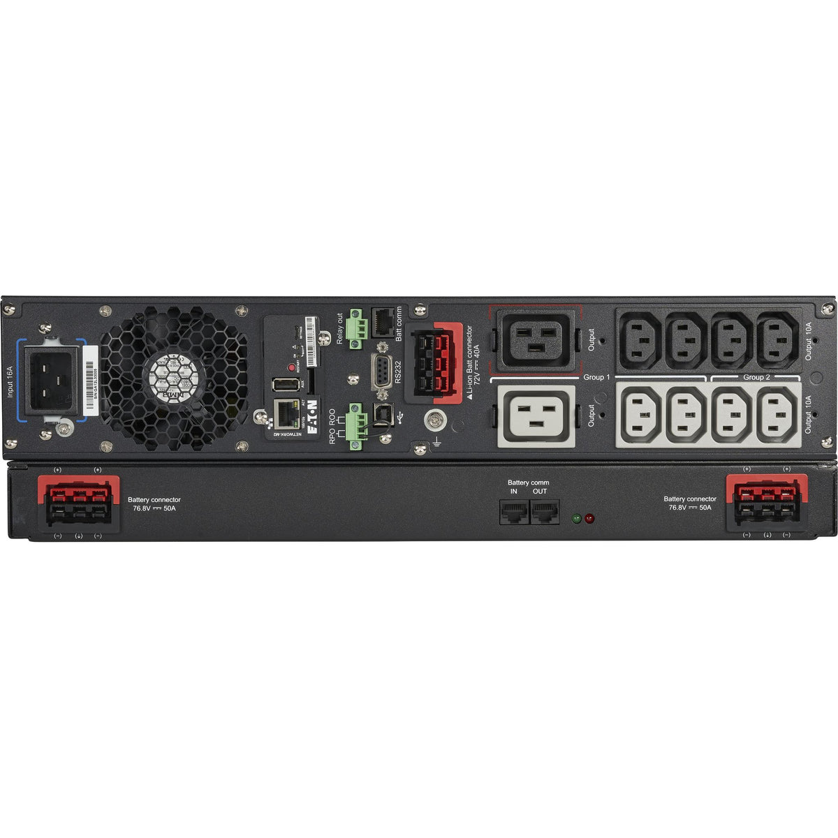 Eaton 9PX EBM 72V RT1U Li-Ion UPS