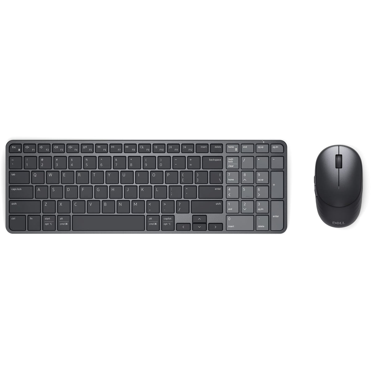 Dell Pro 7 Rechargeable Compact Keyboard and Mouse KM746 USB