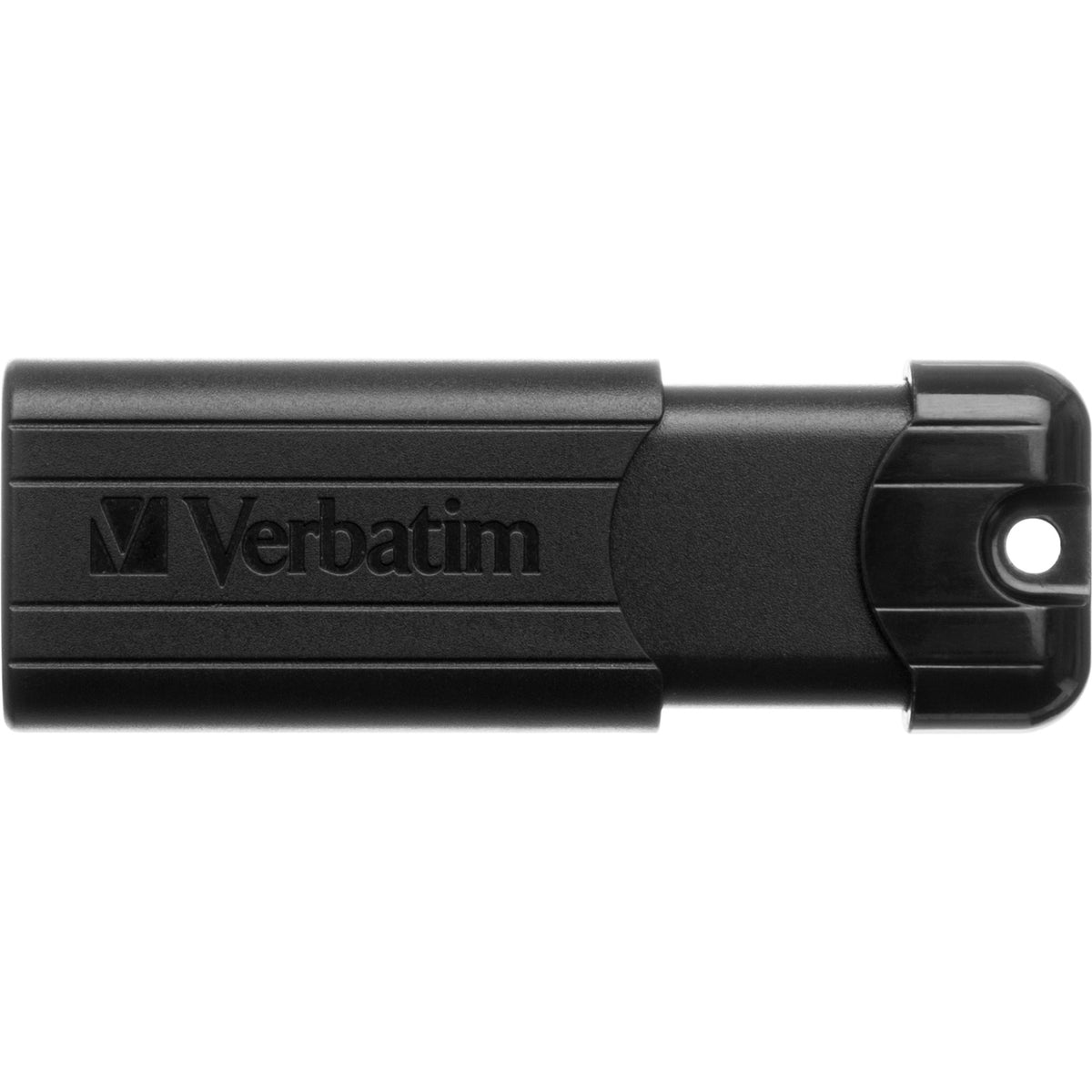 Verbatim PinStripe 256GB USB 3.2 Flash Drive Black