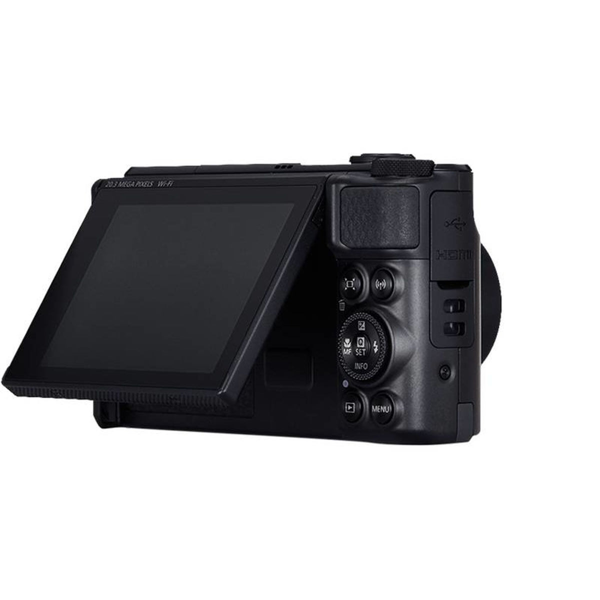 Canon PowerShot SX740 HS 20.3 Megapixel Compact Camera - Black - 1/2.3" Sensor