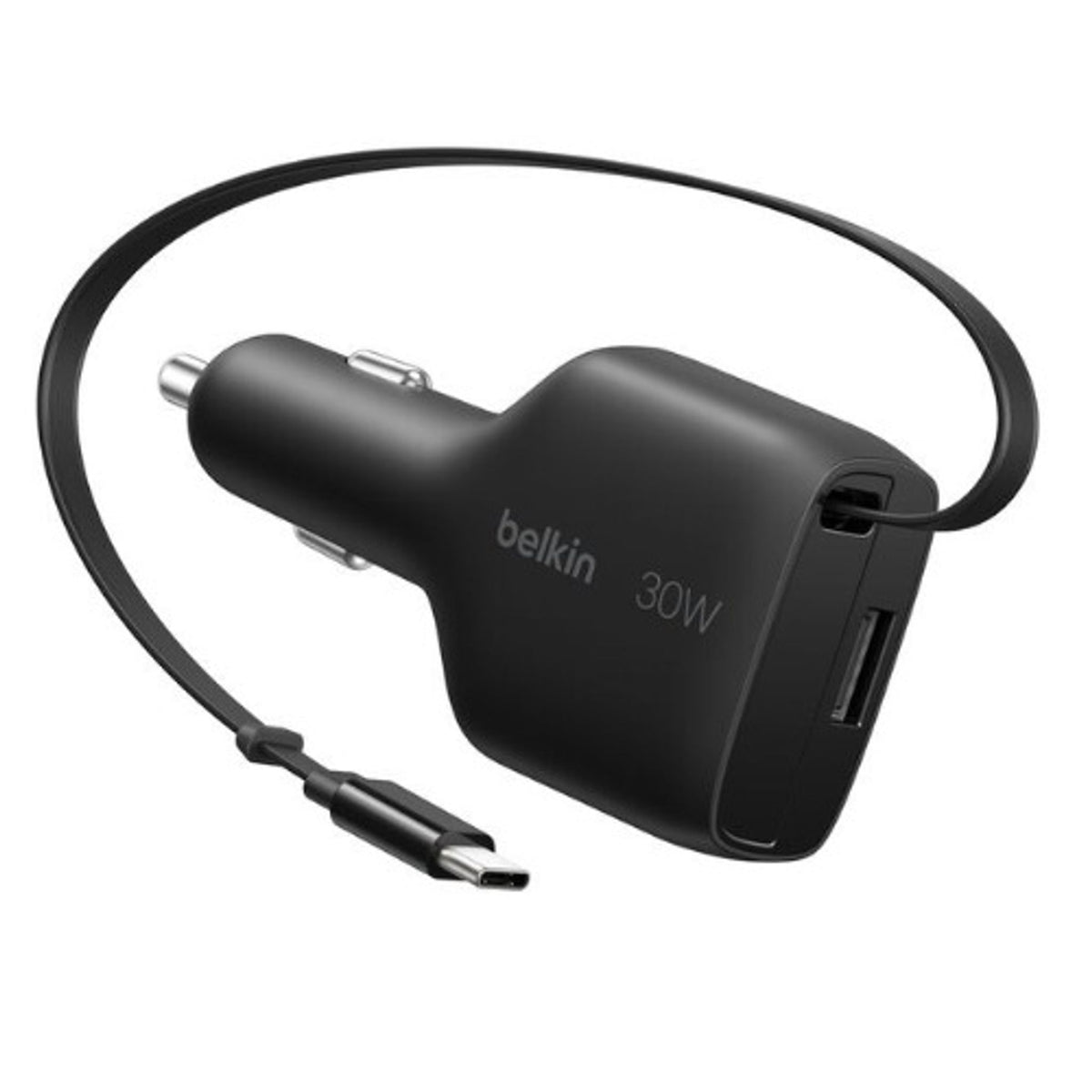 Belkin BoostCharge 30W Auto Adapter 70cm Cable 12V DC Input