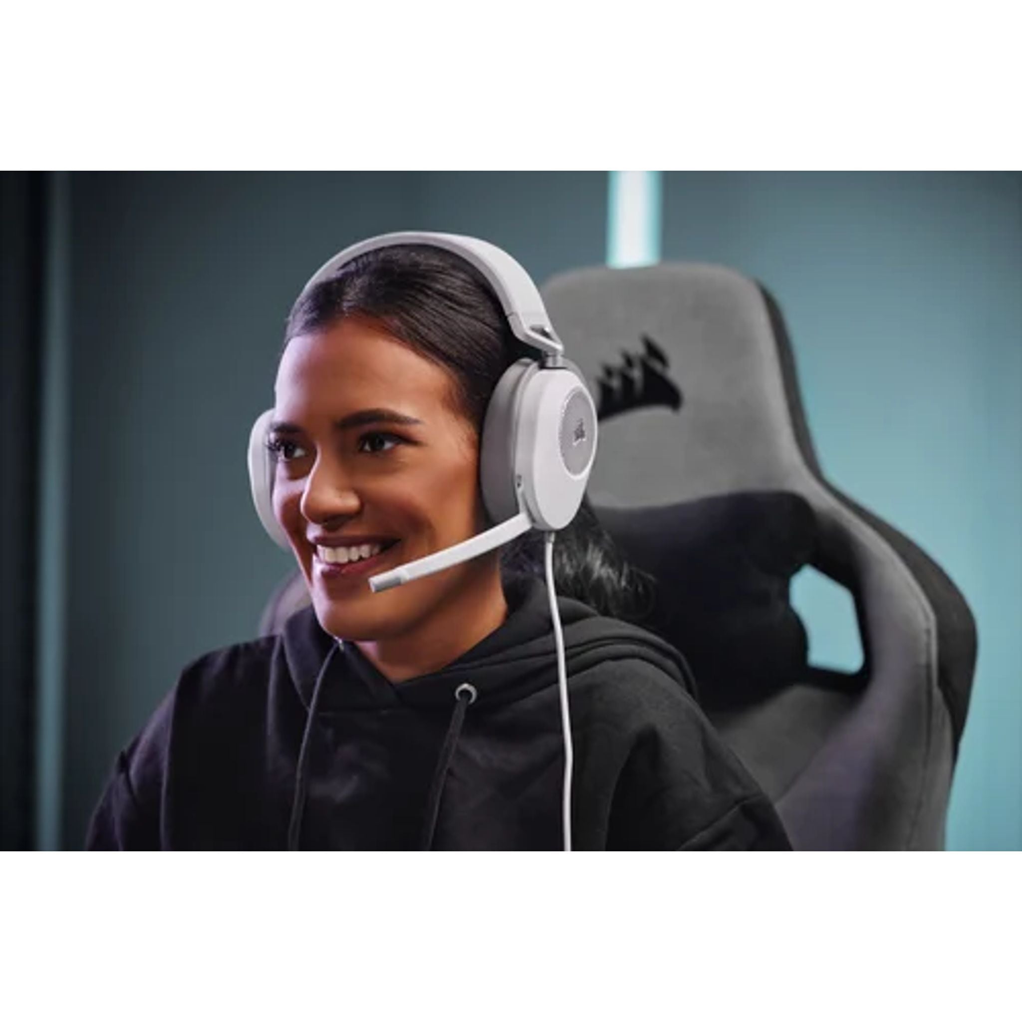 Corsair HS80 MAX WIRELESS Gaming Headset Steel Gray 50mm Drivers RGB tl:728a9f1