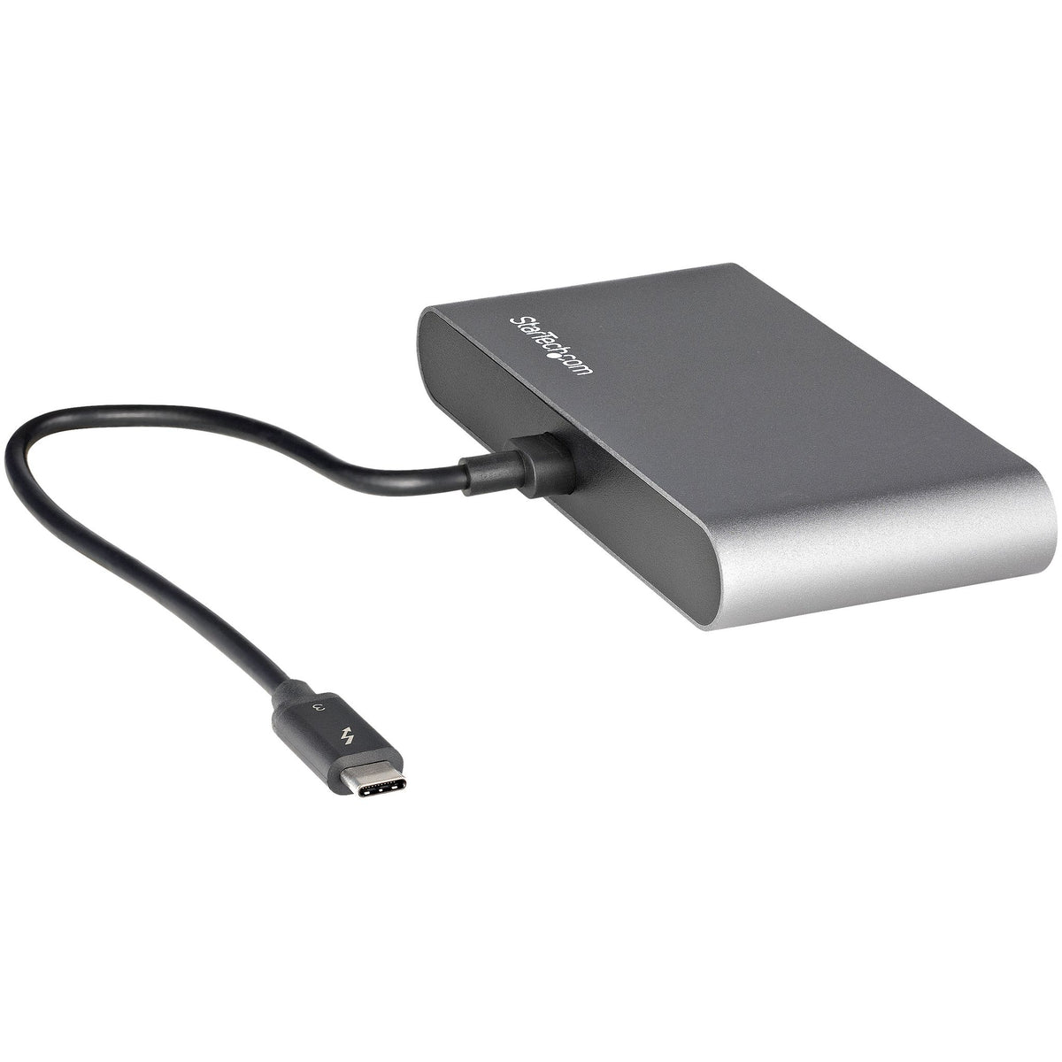 StarTech.com Thunderbolt 3 Docking Station for Notebook - Black Silver