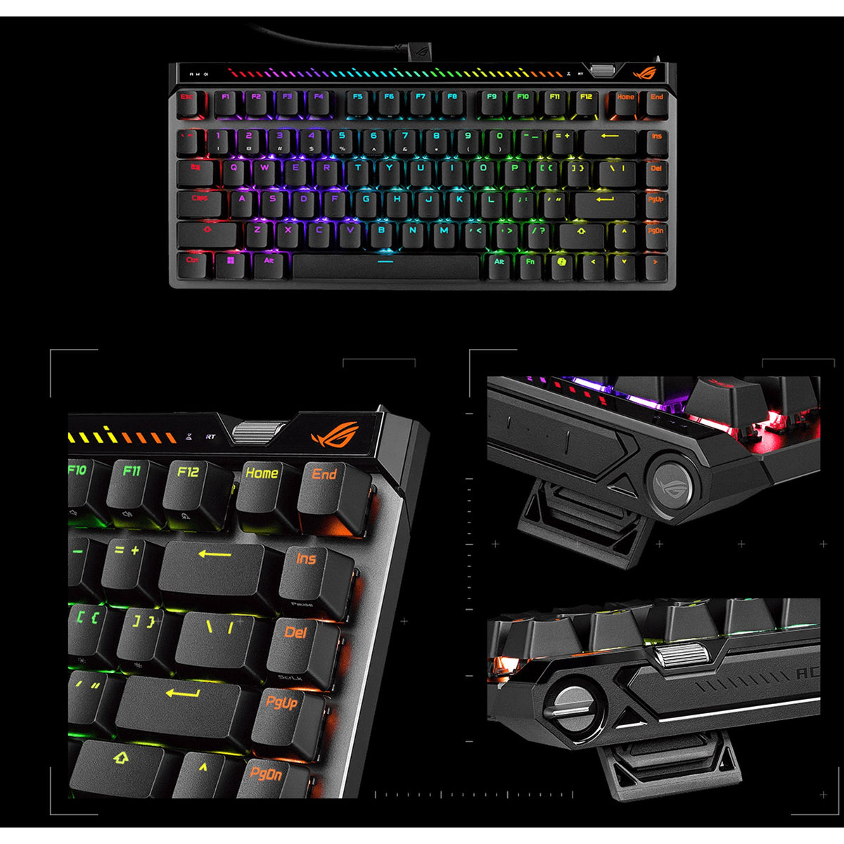 ASUS ROG Falchion Ace 75% HFX V2 Magnetic Mechanical Gaming Keyboard USB-C tl:27bf90d7