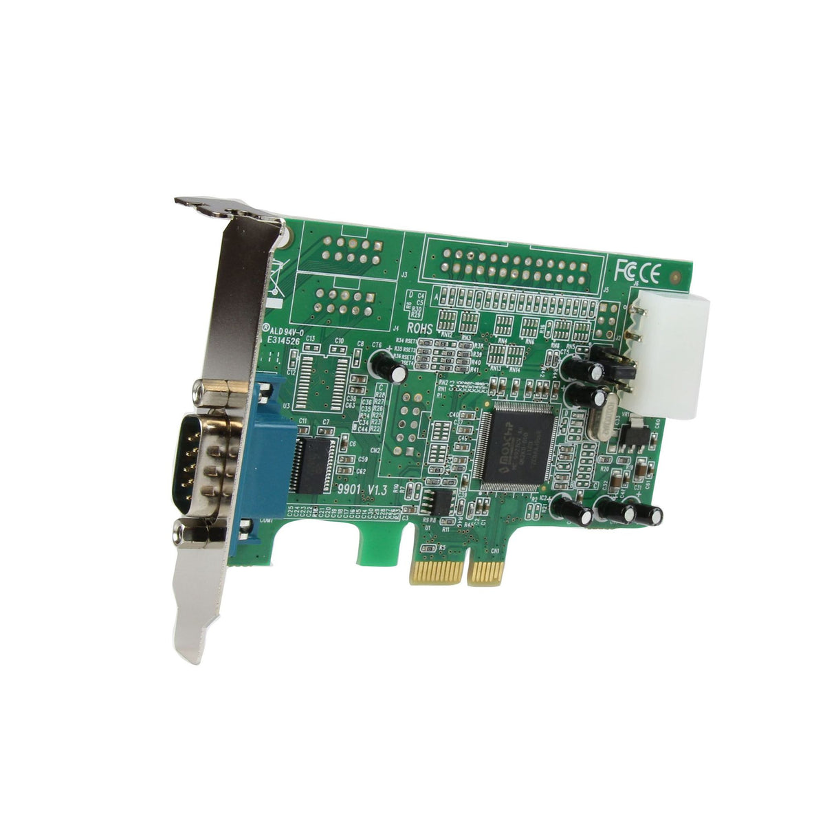 StarTech.com 1-Port PCI Express RS232 Serial Adapter Card 16550 UART Low Profile