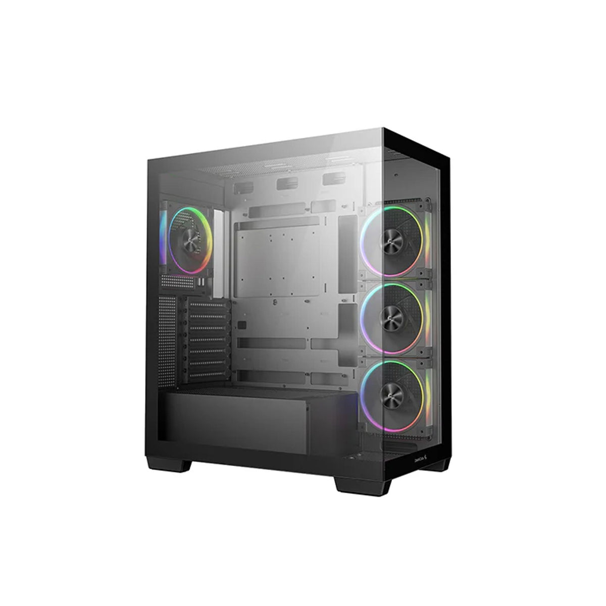 DEEPCOOL CG580 4F v2 Panoramic ATX Mid-Tower Case 4 x Pre-Installed Fans USB3.0 tl:1c637280