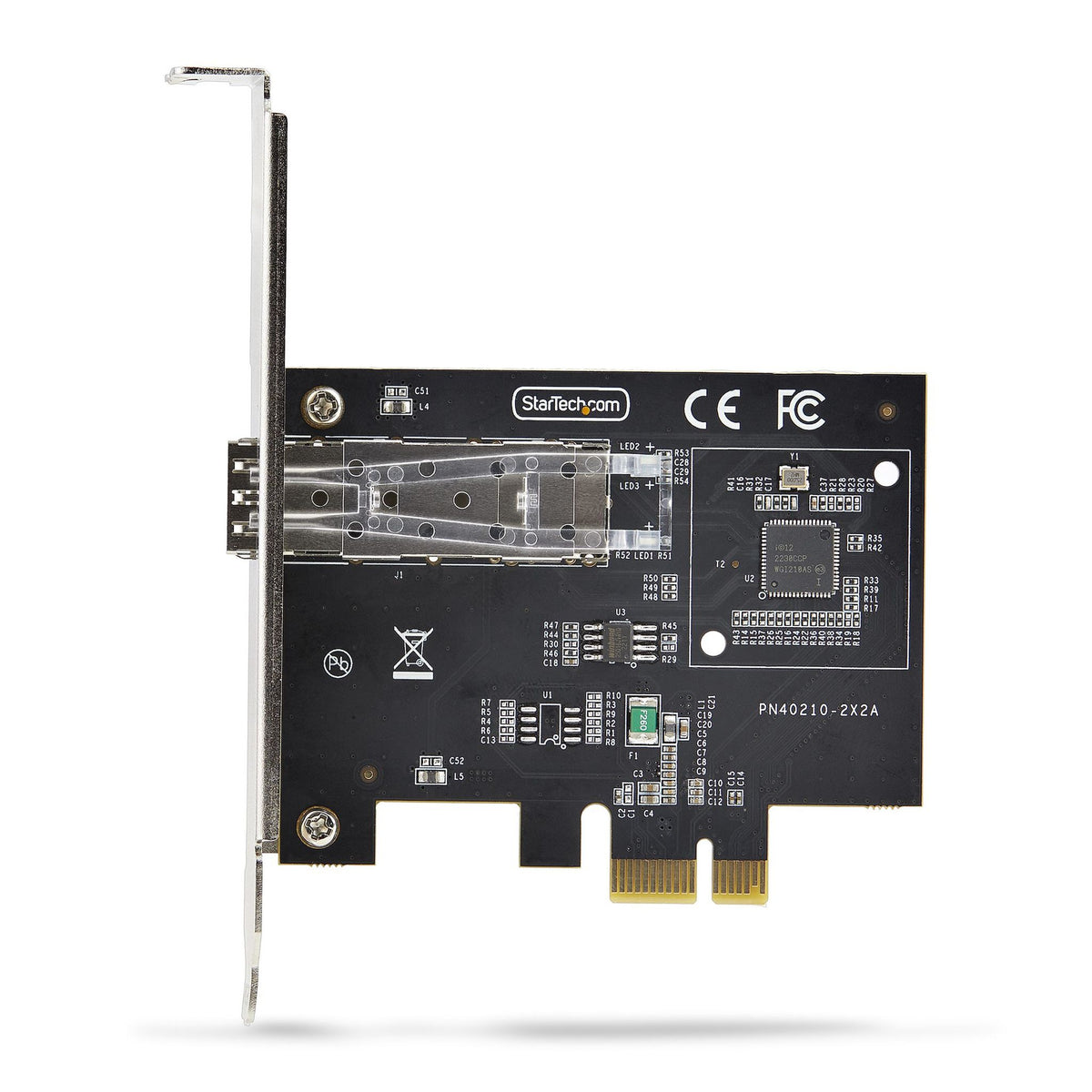 StarTech.com Gigabit Ethernet Card PCI Express x1 1Port SFP Optical Fiber
