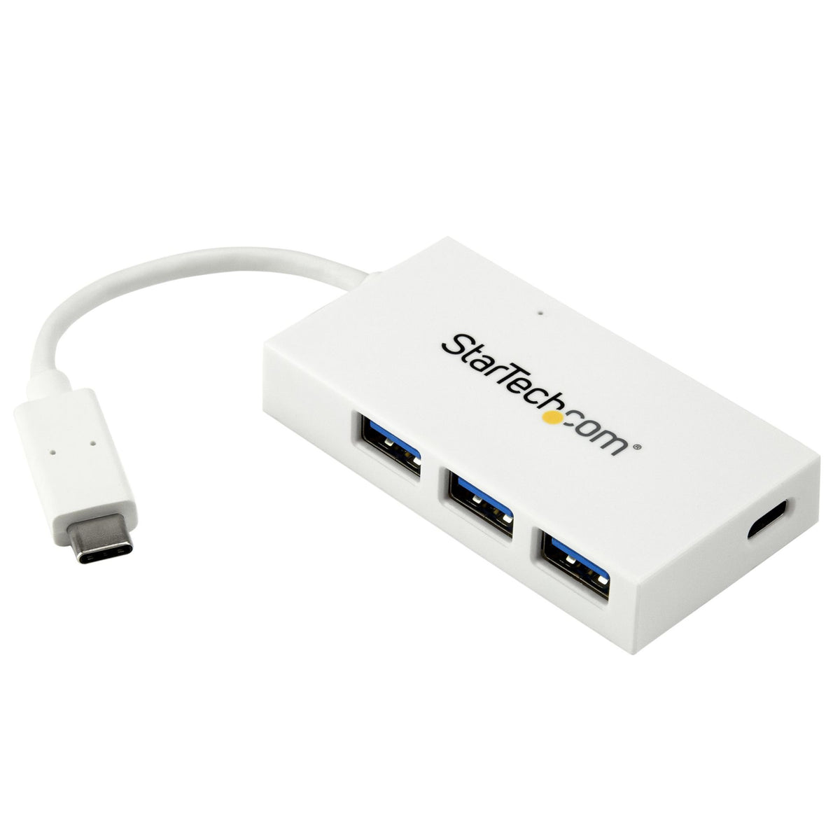StarTech.com USB-C Hub 4 USB 3.0 Ports White External