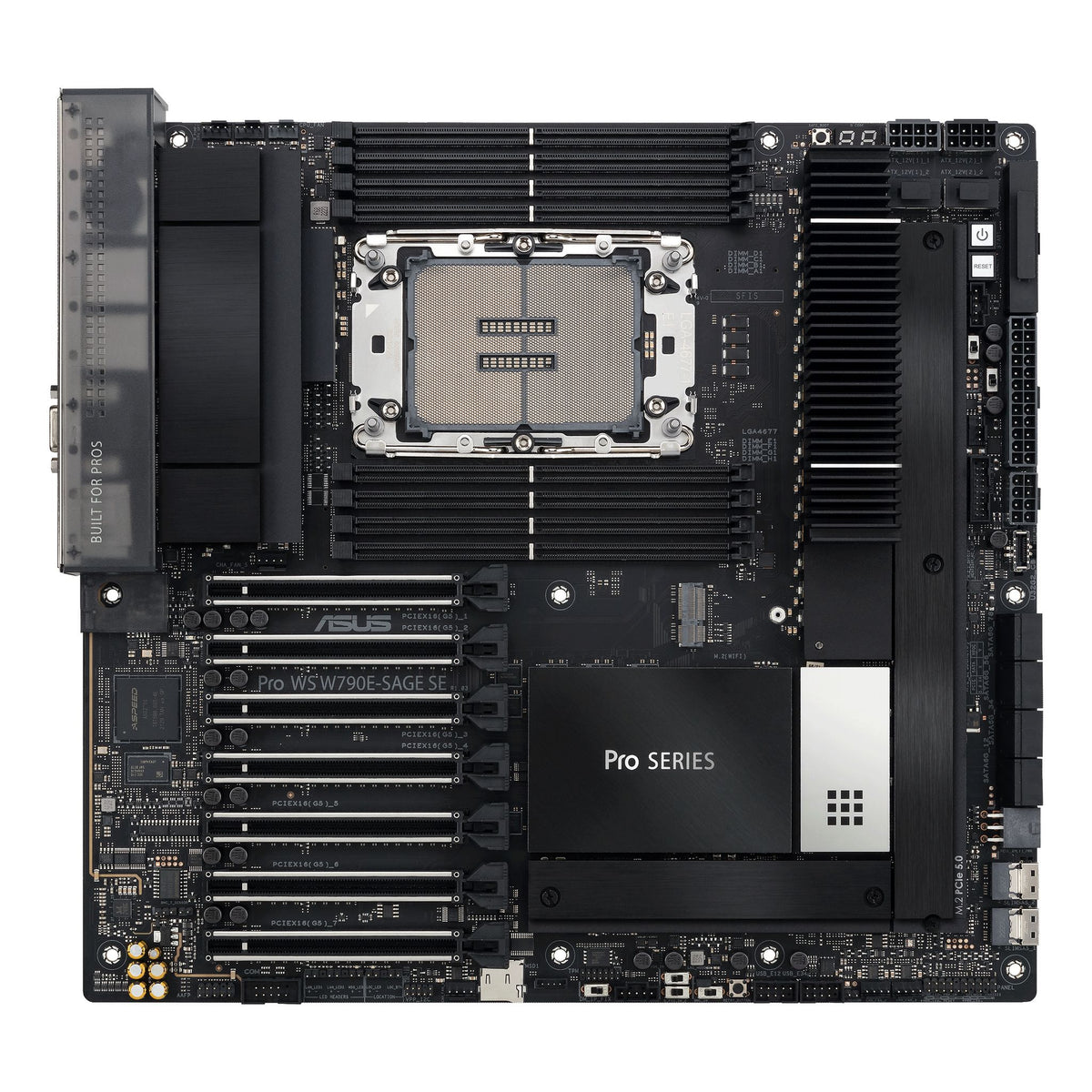 ASUS W790 EEB LGA 4677 PCIe 5.0 x16 M.2 Dual 10G LAN Server Motherboard