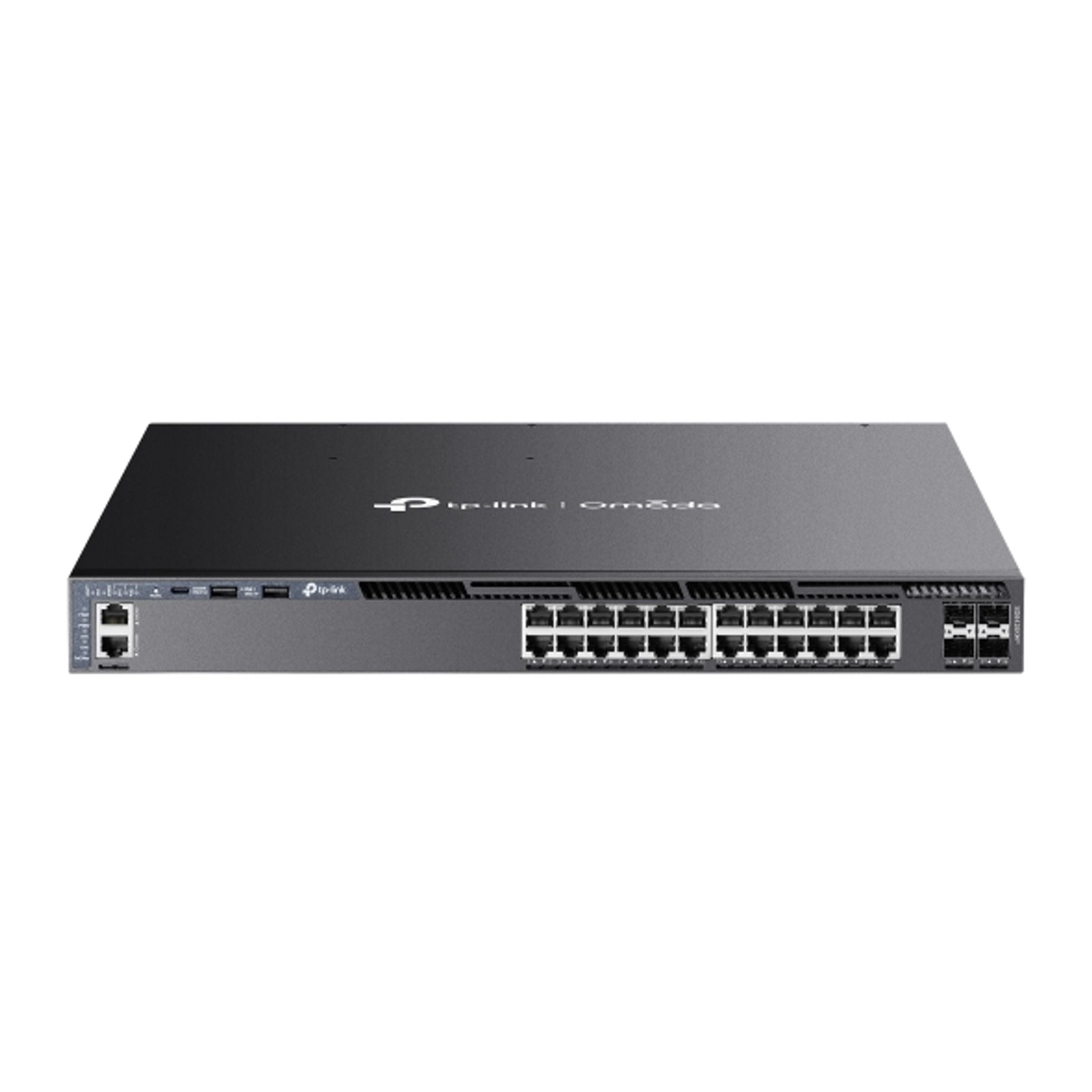 TP-Link SG6428XHP Omada 24-Port Gigabit L3 Managed POE+ Switch 4x 10G Slots tl:9d23a6a3