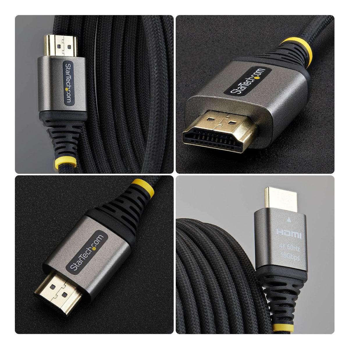 StarTech.com 3m Ultra Flexible HDMI Cable 4K60Hz HDR10