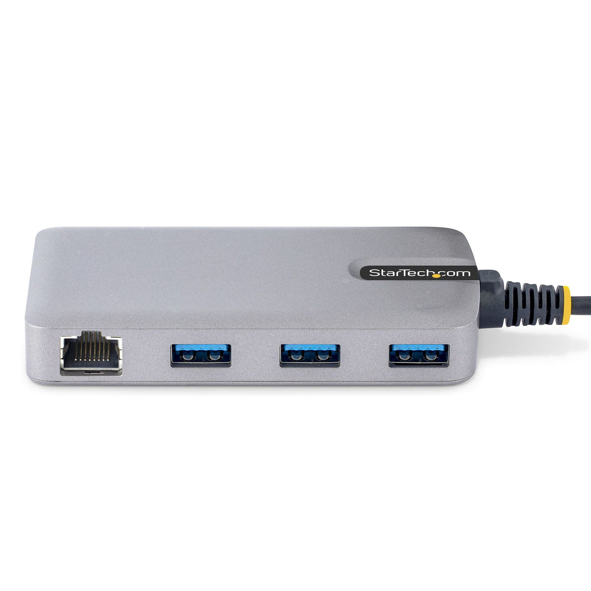 StarTech 3-Port USB Hub with Gigabit Ethernet 5Gbps Bus-Powered USB-A Ports
