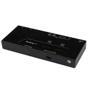 StarTech.com Audio Video Switchbox 2 HDMI In 2 HDMI Out Full HD Cable 10m