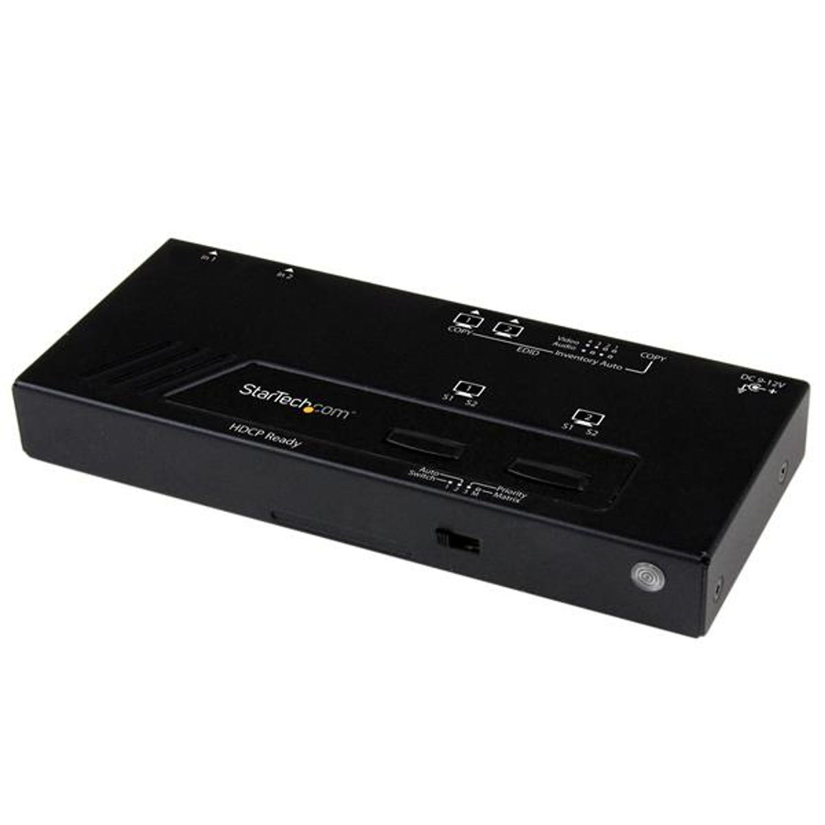 StarTech.com Audio Video Switchbox 2 HDMI In 2 HDMI Out Full HD Cable 10m