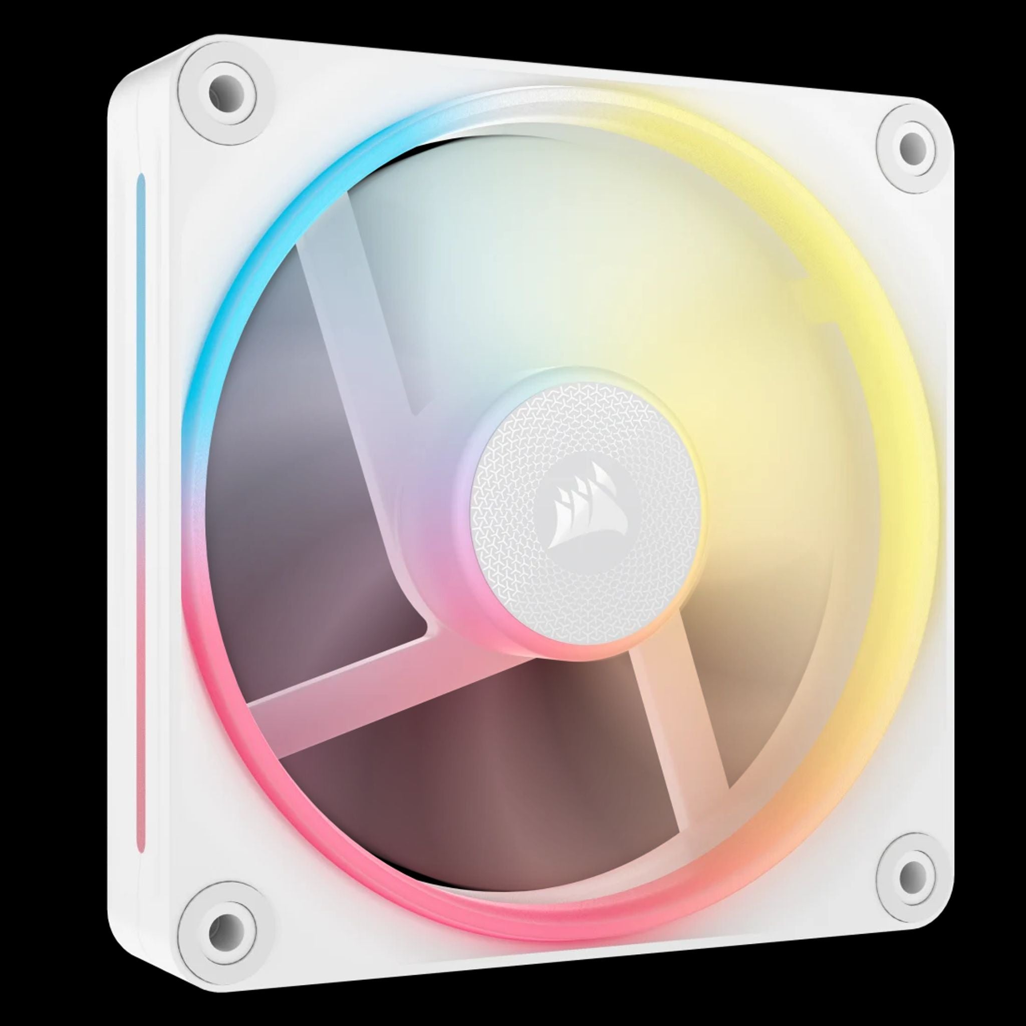 Corsair iCUE LINK LX120-R RGB 120mm PWM Reverse Fan White tl:c9b5e3e5