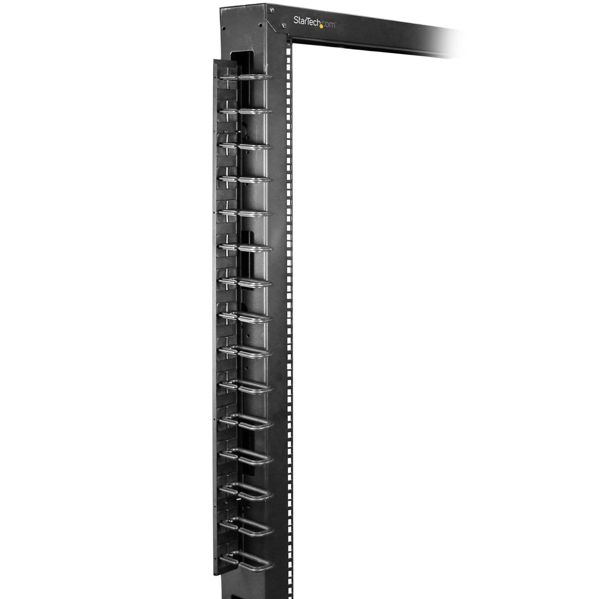 StarTech.com CMVER20UD Vertical 0U Server Rack Cable Management 20U D-Ring