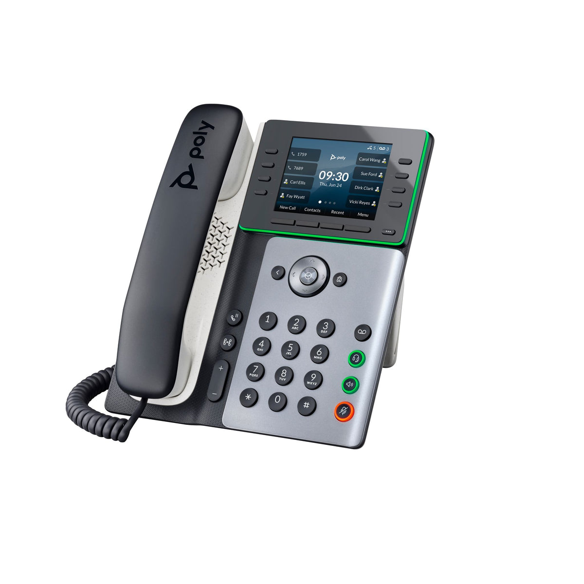 HP Poly Edge E350 IP Phone PoE-enabled