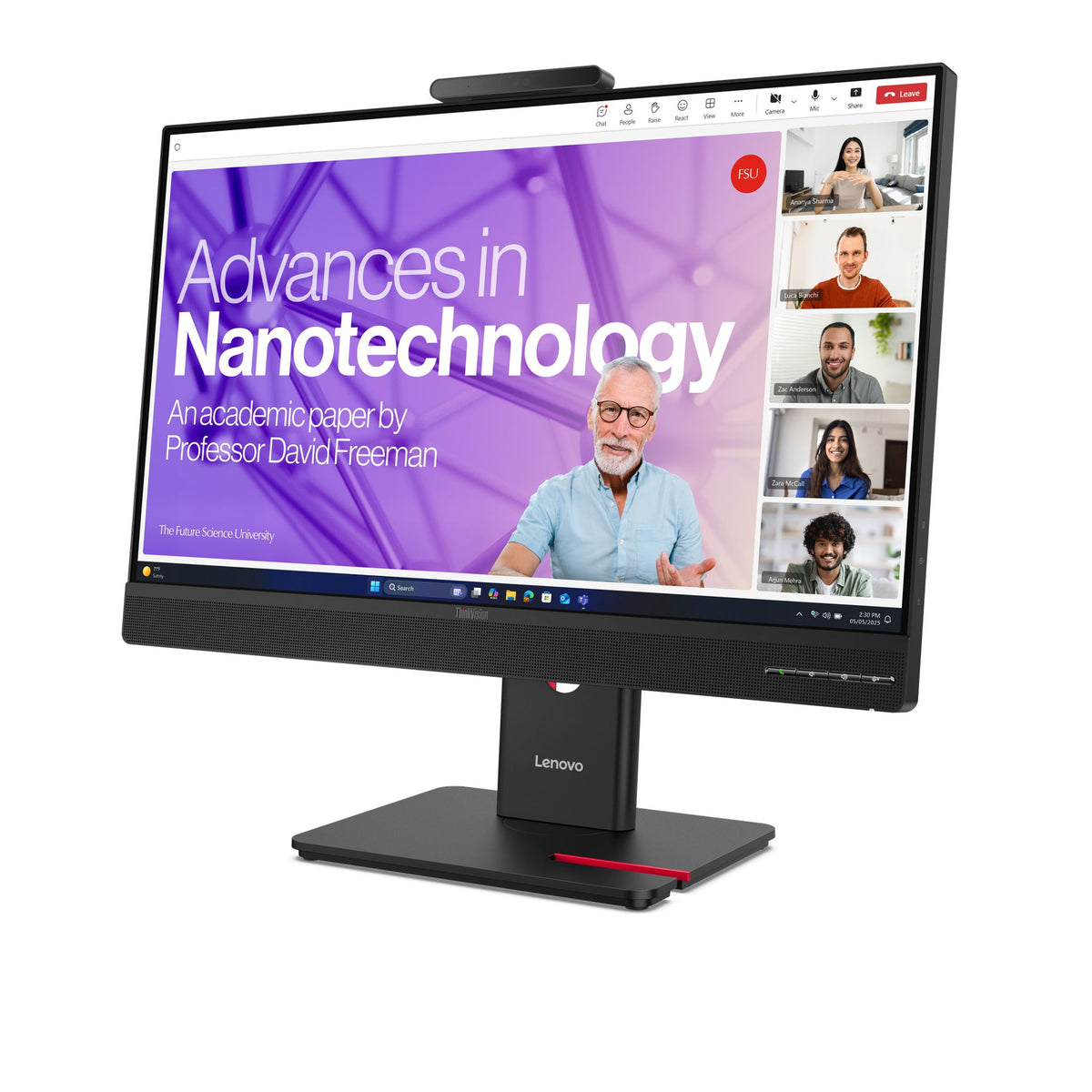 Lenovo ThinkVision T27QD-4v 27" QHD IPS HDMI DP USB-C Monitor