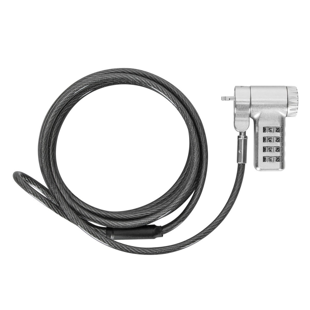 Targus DEFCON ASP96RGLX 1.98m Resettable Cable Lock Silver