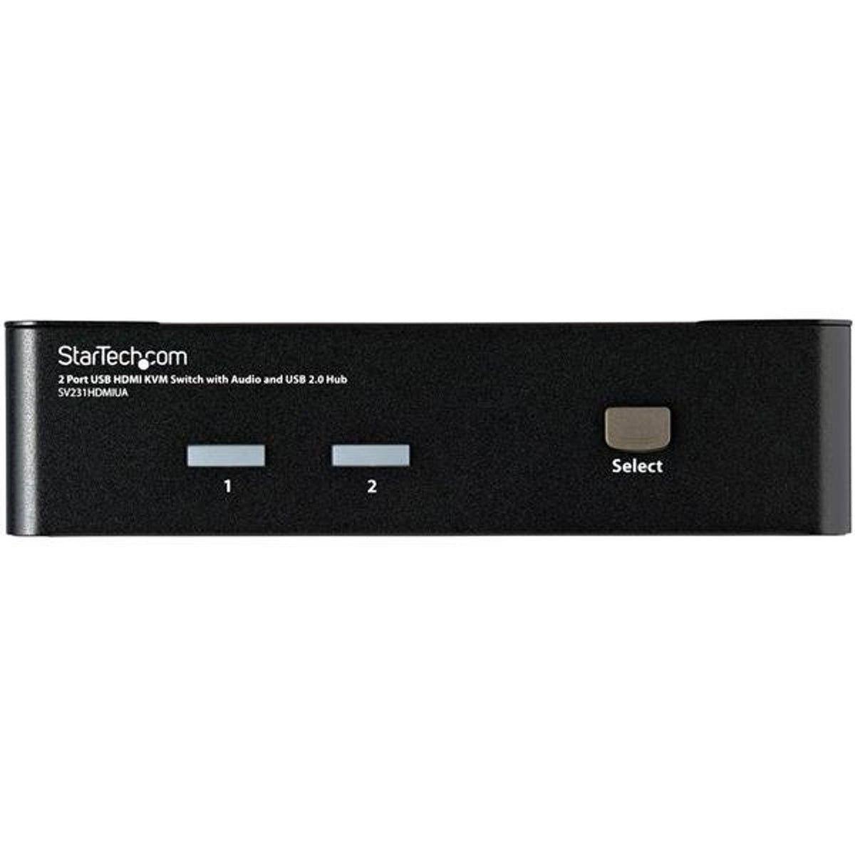StarTech.com 2-Port USB HDMI KVM Switch with Audio and USB Hub - 1080p Hotkey