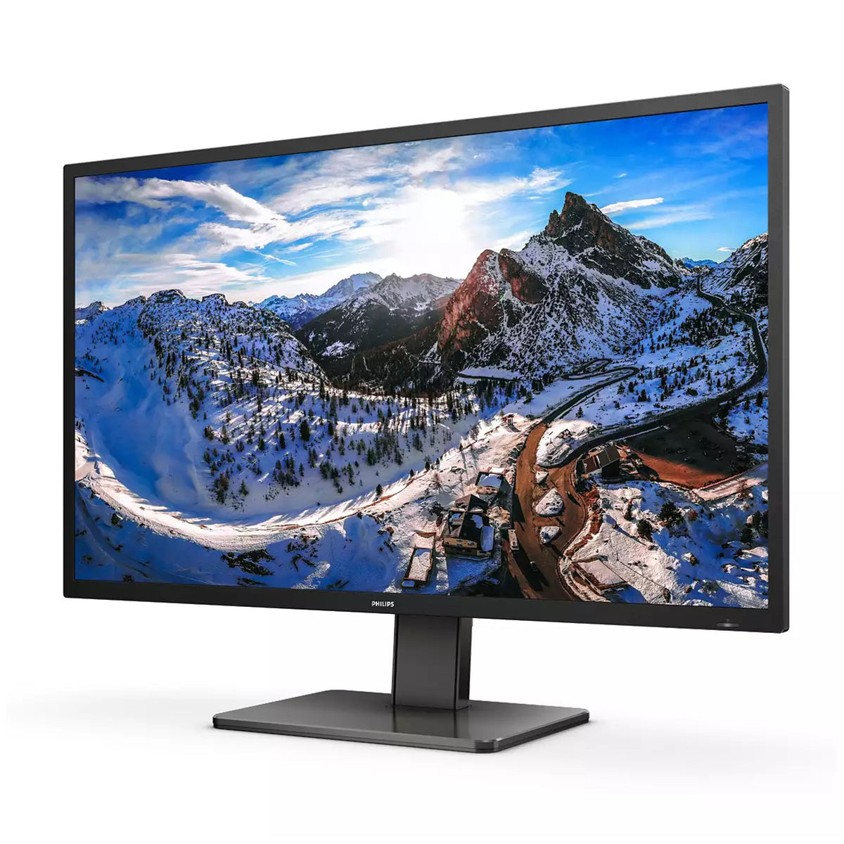 Philips 439P1 4K 60Hz VA LCD Monitor DP/HDMI/USB-C USB-C Docking RJ-45 VESA