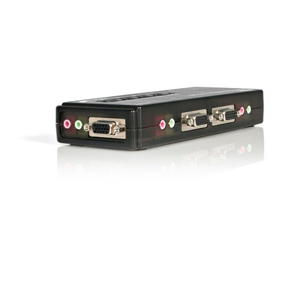 StarTech.com SV411KUSB 4-Port Black USB VGA KVM Switch with Audio