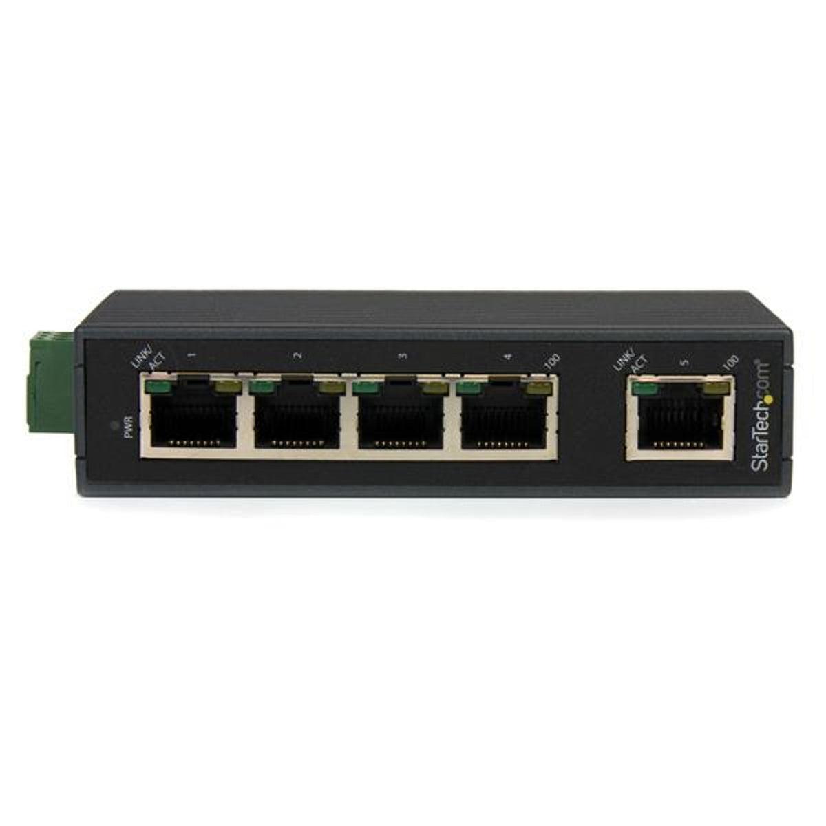 StarTech.com 5 Port Fast Ethernet Switch 10/100Base-TX Rail-mountable